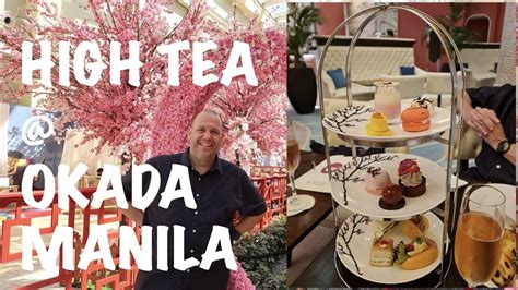 High afternoon tea at OKADA .
